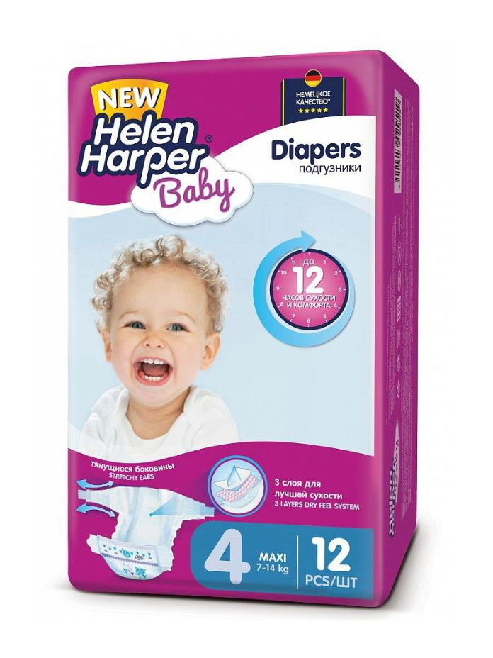 Подгузники Helen Harper Baby Maxi 7-14 кг. (12 шт.)