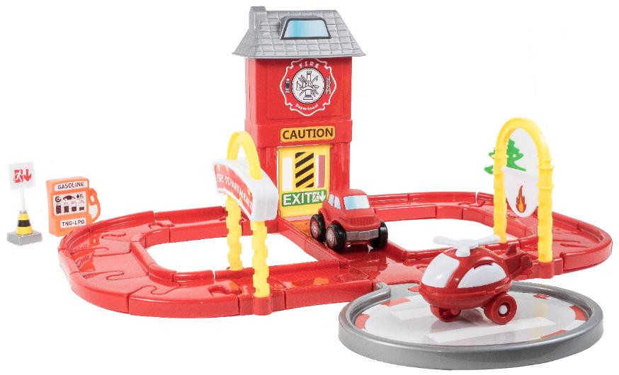 Детский паркинг Orion Toys Пожарная Часть, 36 деталей 323314