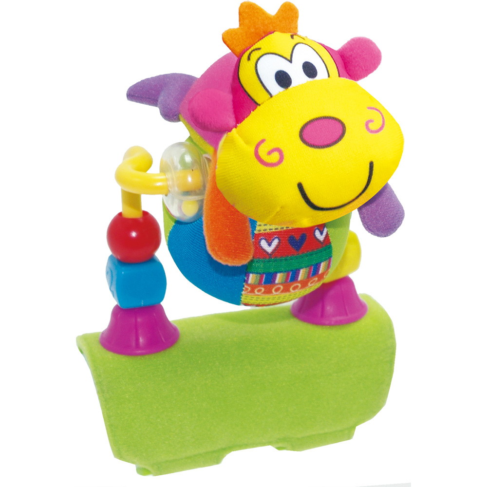 Развивающая игрушка на бампер коляски Biba Toys Веселая обезьянка 43.5х37.5х29 см BR496