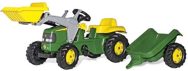 Детский трактор педальный Rolly Toys rollyKid John Deere 23110