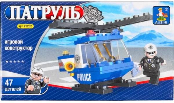 Детский конструктор Ausini серии Полиция, 47 деталей 69796