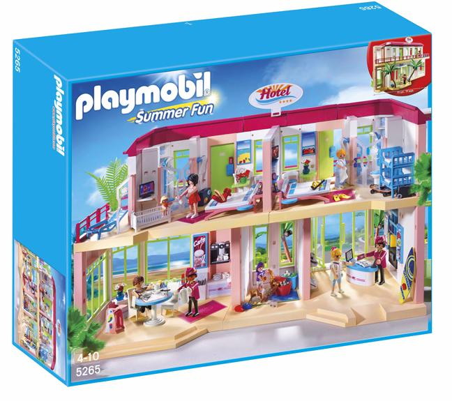 Детская игрушка Playmobil Отель: Большой мебелированный отель