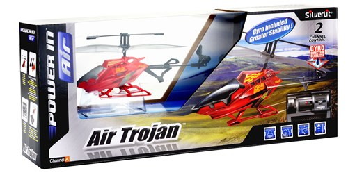 Радиоуправляемая игрушка Silverlit 2-х канальный вертолет Air Trojan на ИК