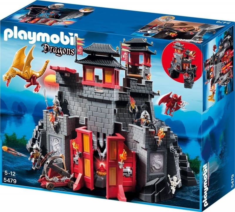 Детская игрушка Playmobil Азиатский дракон: Восточный замок с золотым Драконом