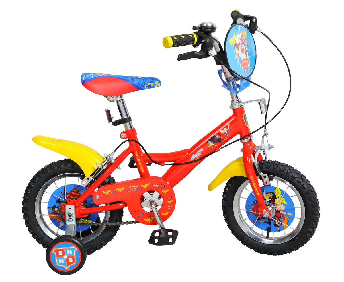 Детский велосипед 12д. Navigator Super Hero Girls KITE-тип ВН12099