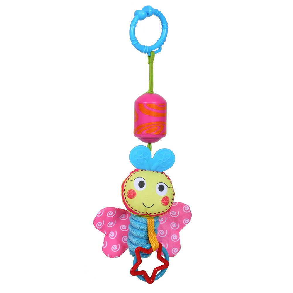 Игрушка-подвеска Biba Toys Бабочка 8х30 см