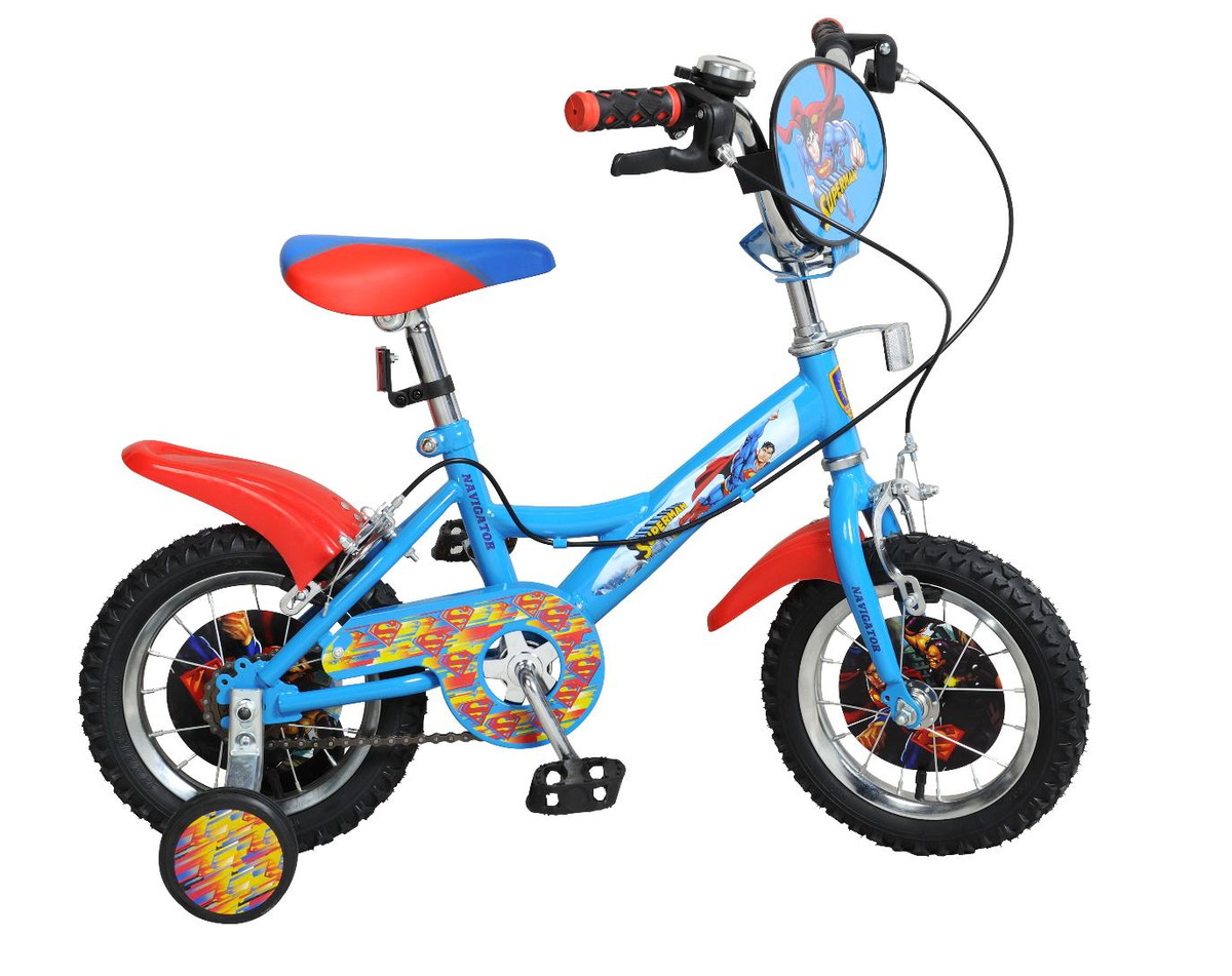 Детский велосипед 12д. Navigator Супермен KITE-тип ВН12100