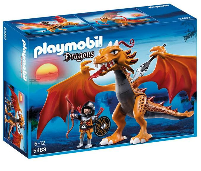 Детская игрушка Playmobil Азиатский дракон: Огненный дракон
