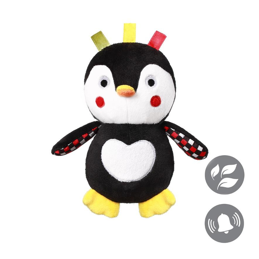 Игрушка мягкая BabyOno пингвиненок Connor с погремушкой 640