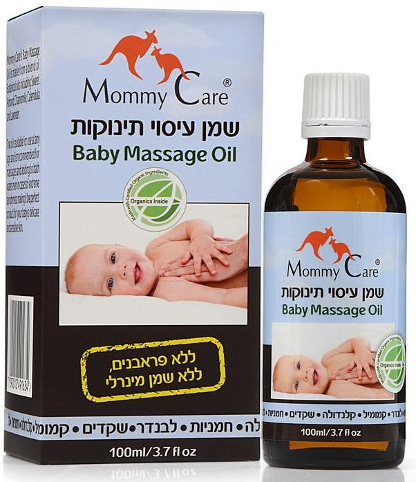 Детское органическое массажное масло Mommy Care 100 мл.