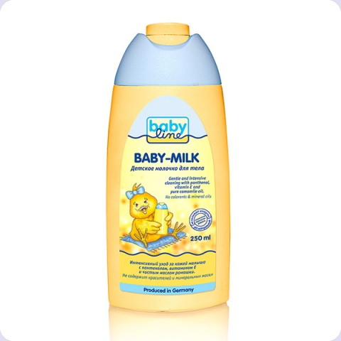 Молочко для тела Babyline детское 250 мл.