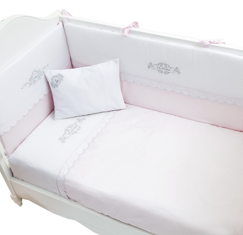 Комплект в кроватку Fiorellino Princess 5 предметов 125х65