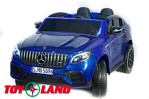 Детский электромобиль Toyland Mercedes-Benz GLC63 Coupe 4x4 Синий краска