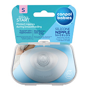 Накладки для груди Canpol Babies силиконовые для кормления 2 шт, размер S, 18/602