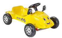 Педальная машина Pilsan Herby с сигналом 07-302 желтый