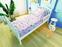 Постельное белье для подростковой кровати Nuovita Сластена 2 предмета розовый