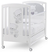 Детская кроватка Italbaby Baby Jolie белый/серый