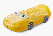 Развивающая игрушка Happy Baby Crocophone телефон-машинка 331896 желтый