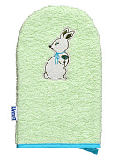 Детская рукавичка для купания Uviton Baby 0026 Bunny фисташка