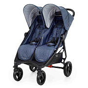Прогулочная коляска для двойни Valco baby Slim Twin Tailormade Denim