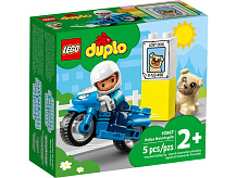 Конструктор LEGO DUPLO Rescue Police Motorcycle Полицейский мотоцикл 10967