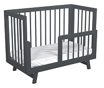 Кроватка детская Lilla Aria темно-серый