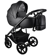 Детская коляска Bexa Air Eco 3 в 1 03 черная кожа