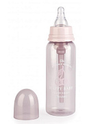 Бутылочка антиколиковая Happy Baby с силиконовой соской 250 мл lilac