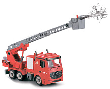 Пожарная машина-конструктор Funky toys фрикционная, свет, звук, вода FT61114
