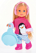 Кукла Simba Еви 12 см в зимнем костюме 5737109
