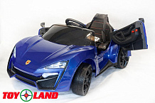 Детский электромобиль Toyland Lykan QLS 5188 4Х4 синий краска
