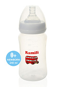 Детская бутылочка Ramili Baby 240ML противоколиковая