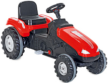 Детский педальный трактор Pilsan Mega 07-321 Red/Красный