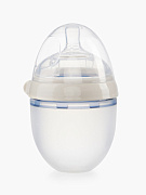 Детская бутылочка для кормления Happy Baby с силиконовой соской 150 мл. milky