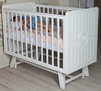 Детская кроватка Sweet Baby Nuovo Белая /Белая