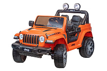 Детский электромобиль Toyland Jeep Rubicon оранжевый