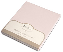 Простыня Perina Oval на резинке розовый
