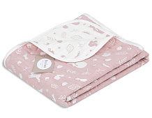 Одеяло Perina форест летнее розовое 100х118
