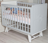 Детская кроватка Sweet Baby Nuovo Серый/Белый