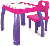 Набор мебели Pilsan парта+стул 03-402 розово-сиреневый