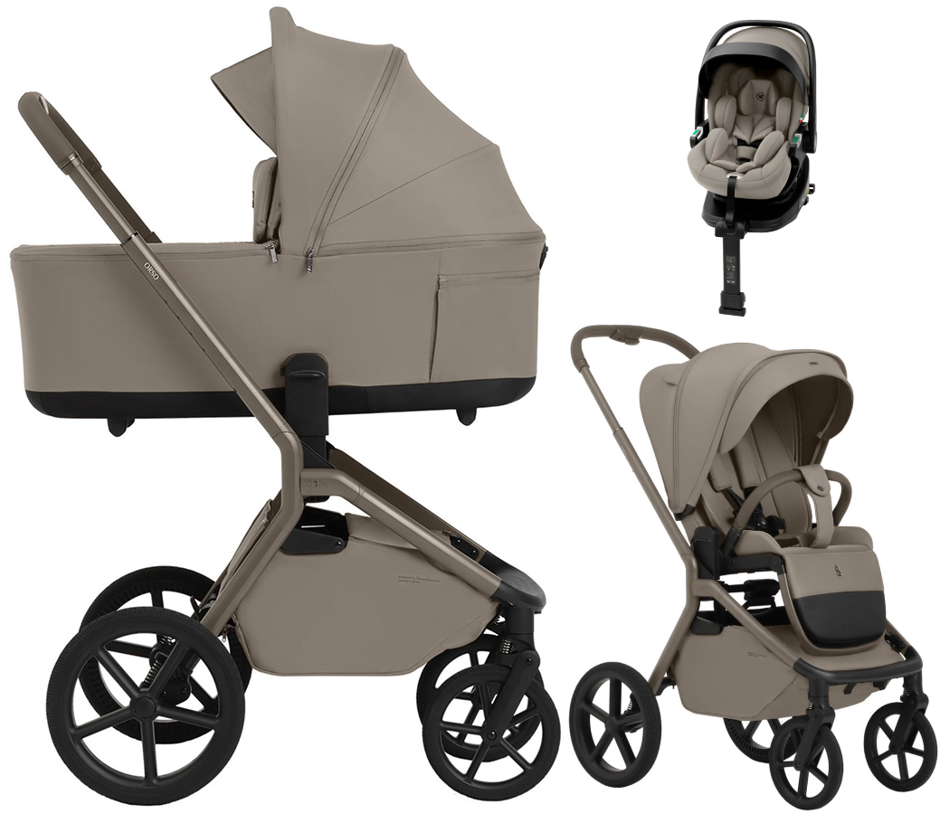 Коляска 4 в 1 Sweet Baby SBL Orso New + автокресло Premier Plus Begie Beige Neo