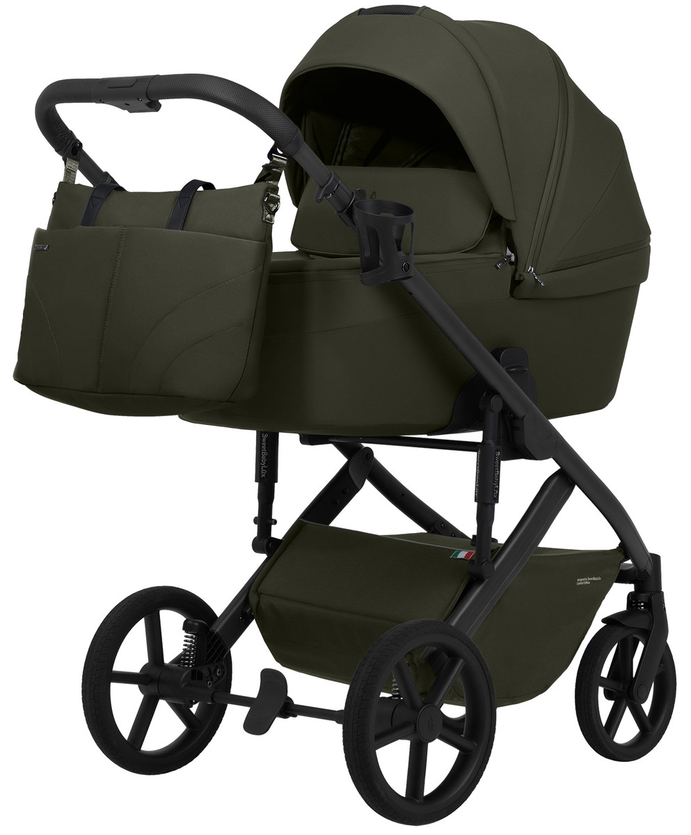 Детская коляска 2 в 1 Sweet Baby SBL Dolce 427704 Dark Green
