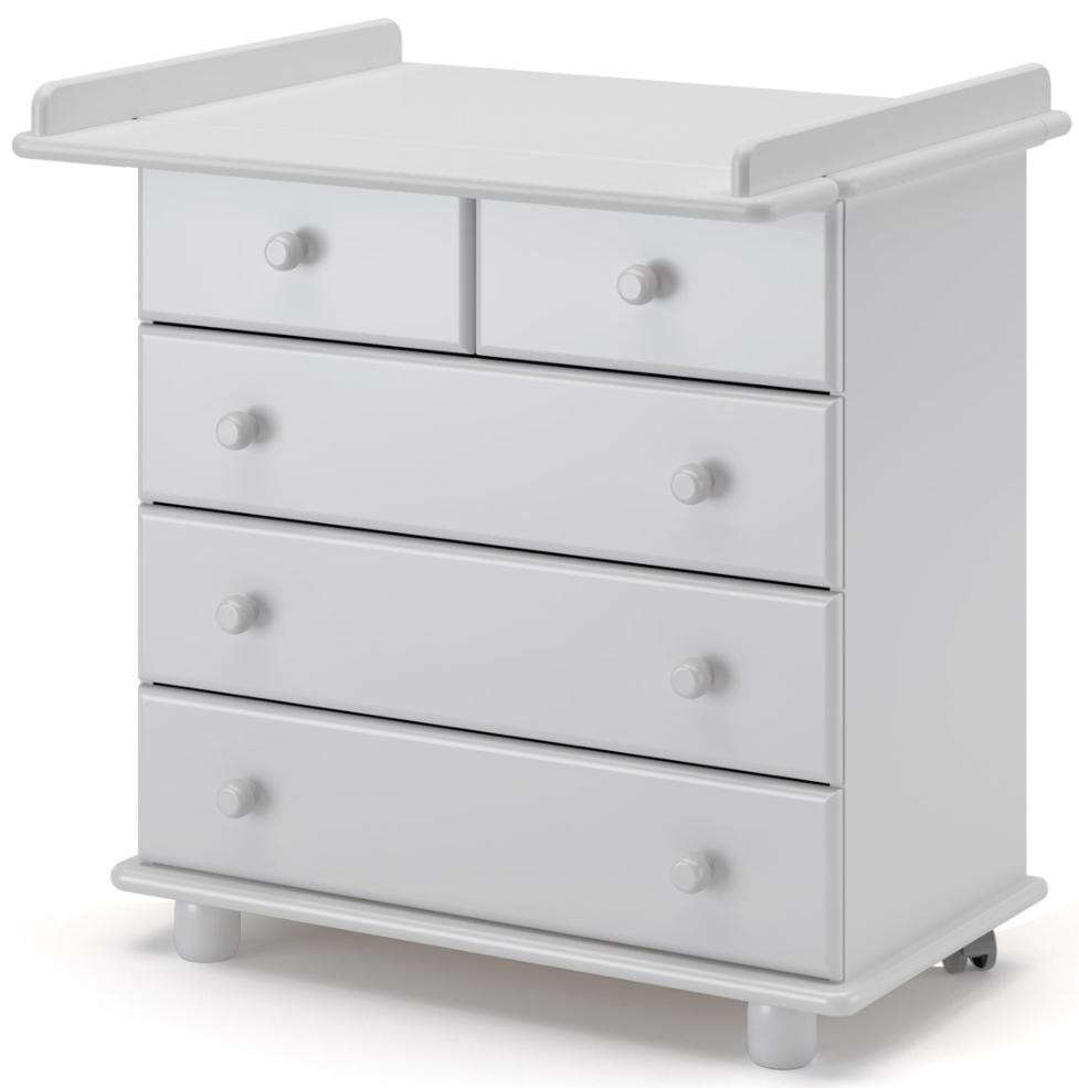 Детский пеленальный комод Гандылян Руди белый