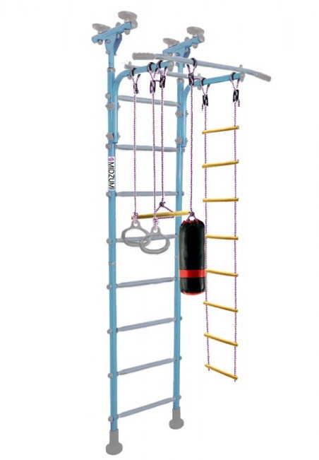 Детская шведская стенка Midzumi Banji Boxing небесная лазурь