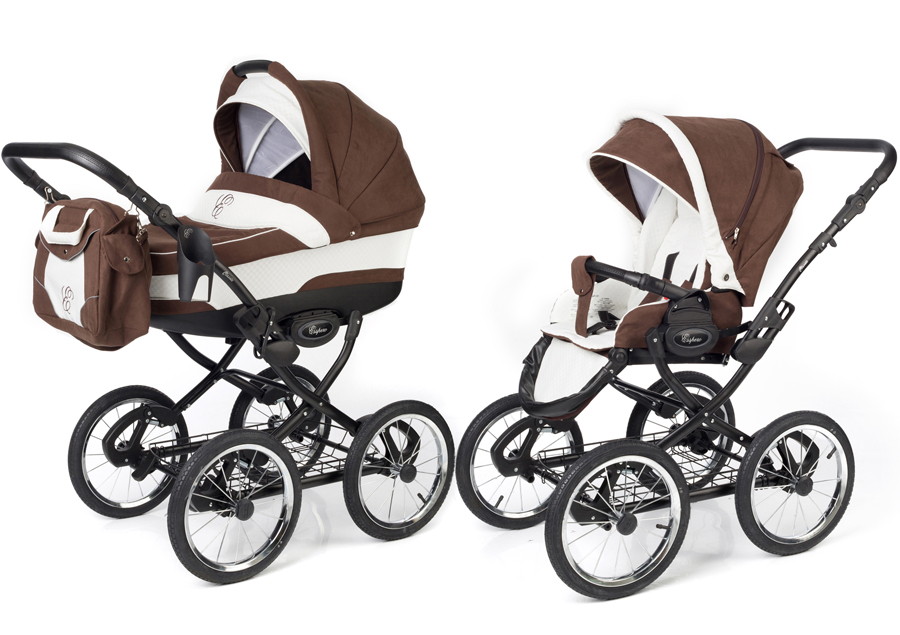 Детская коляска Esspero Classic (шасси Black) 2 в 1 Chek