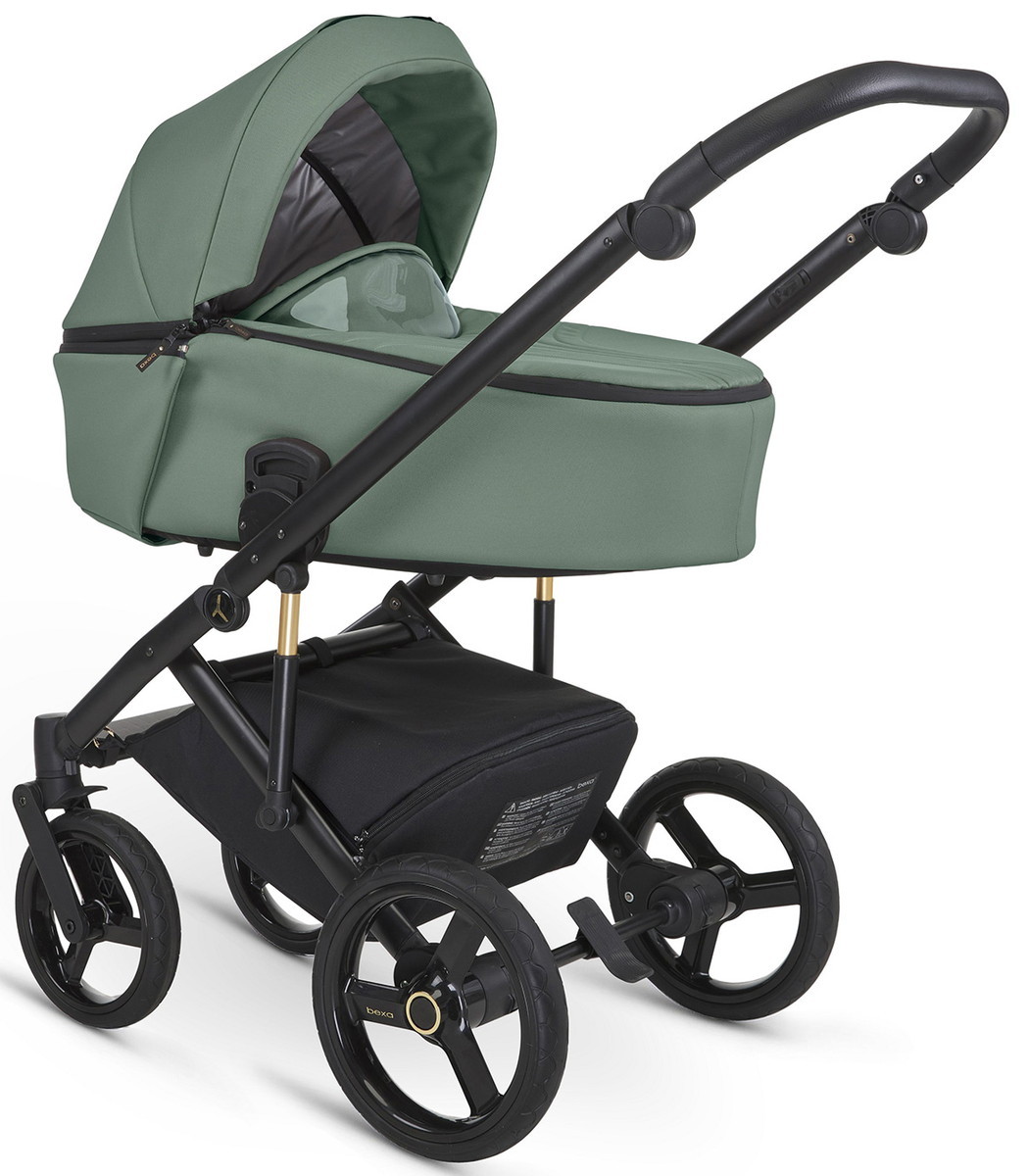Детская коляска Bexa Ultra 3 в 1 с автокреслом Avionaut Cosmo 06 шалфей