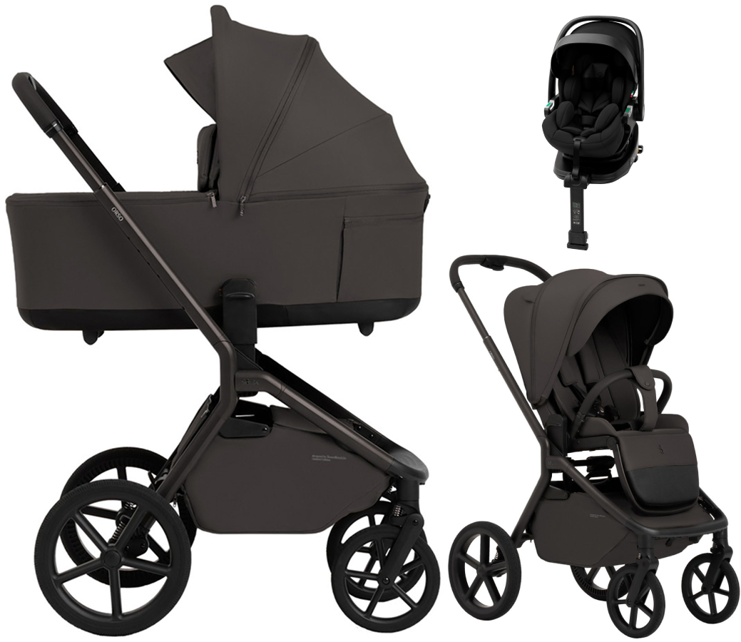 Коляска 4 в 1 Sweet Baby SBL Orso New + автокресло Premier Plus Black Chocolate Brown