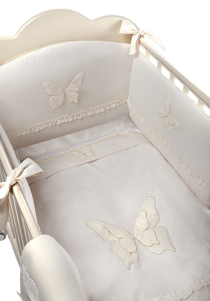 Комлект в кроватку Feretti Charme Brillante Avorio 5 предметов