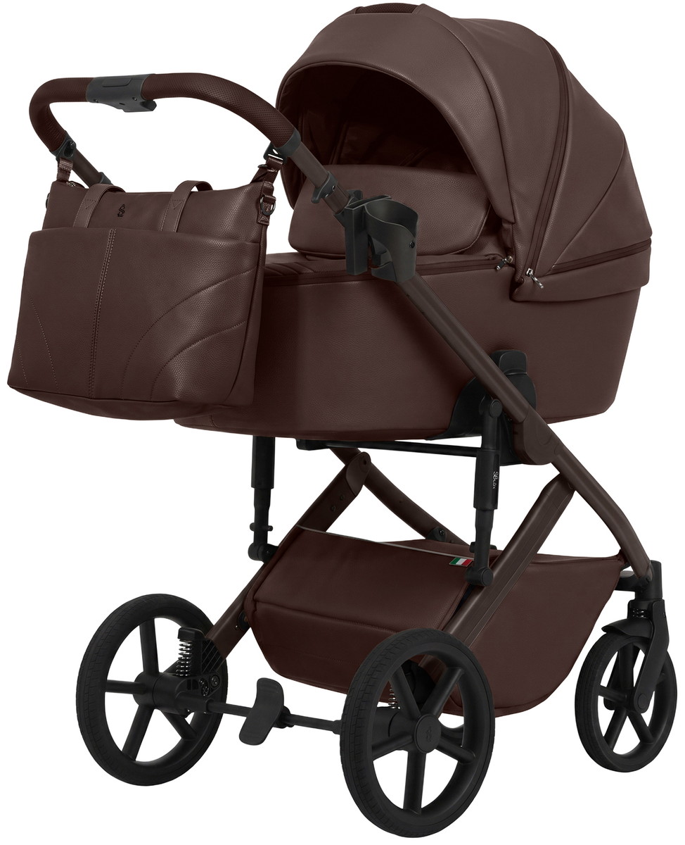 Детская коляска 2 в 1 Sweet Baby SBL Dolce L 427793 Dark Chocolate