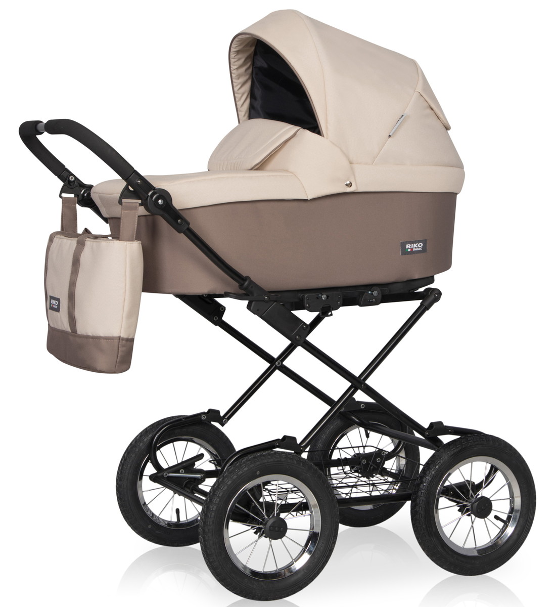 Детская коляска Riko Basic Bella Classic 2 в 1 06 бежевый